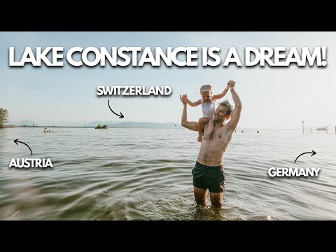 SUMMER AT BODENSEE | Camping in Lindau, Rhine Falls in Switzerland + a Stop in Liechtenstein