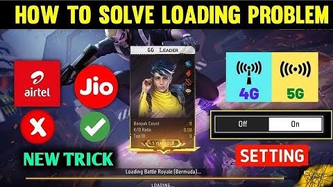 How to Fix Loading Problem | Game Match Not start | Free Fire Match starting problem | Ff problem