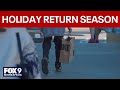 Post-holiday shopping season marks busy time for returns