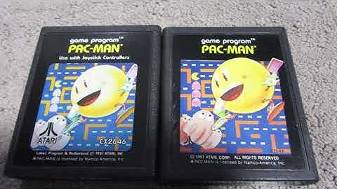 Atari 2600 Label Variants - Part 1