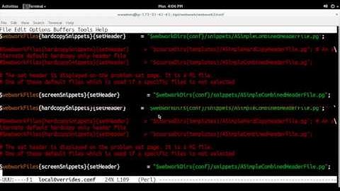 WeBWorK System Administration - Installing WeBWorK Manually