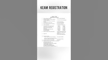 KEAM 2024 registration: Check eligibility, how to apply, and other details#KEAM #registration