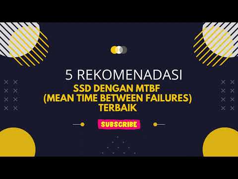 Video: Kapan menggunakan mtbf?