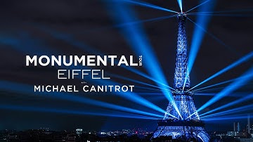 Michael Canitrot at the Eiffel Tower for Monumental Tour