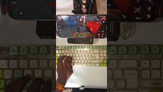 how to connect keyboard mouse to play free fire #ff #gaming