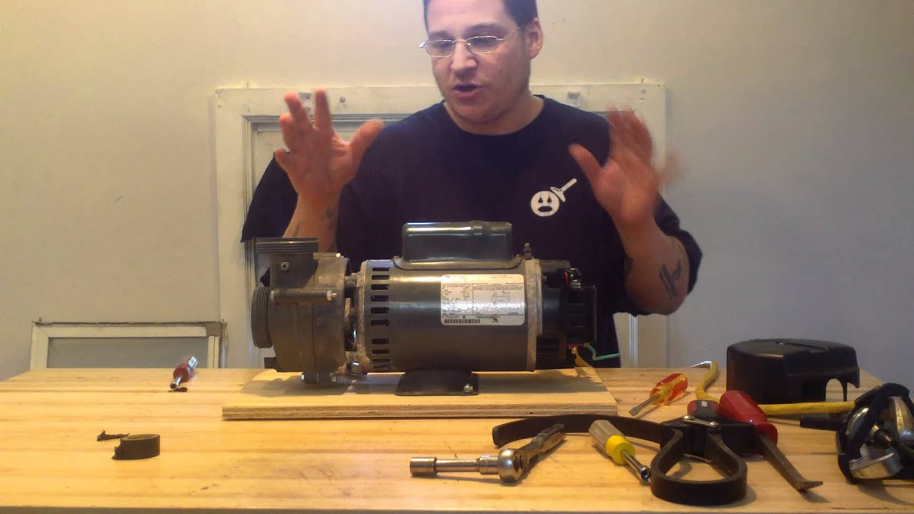 4.5 Hp HydroQuip Pump Motor Bench Test YouTube