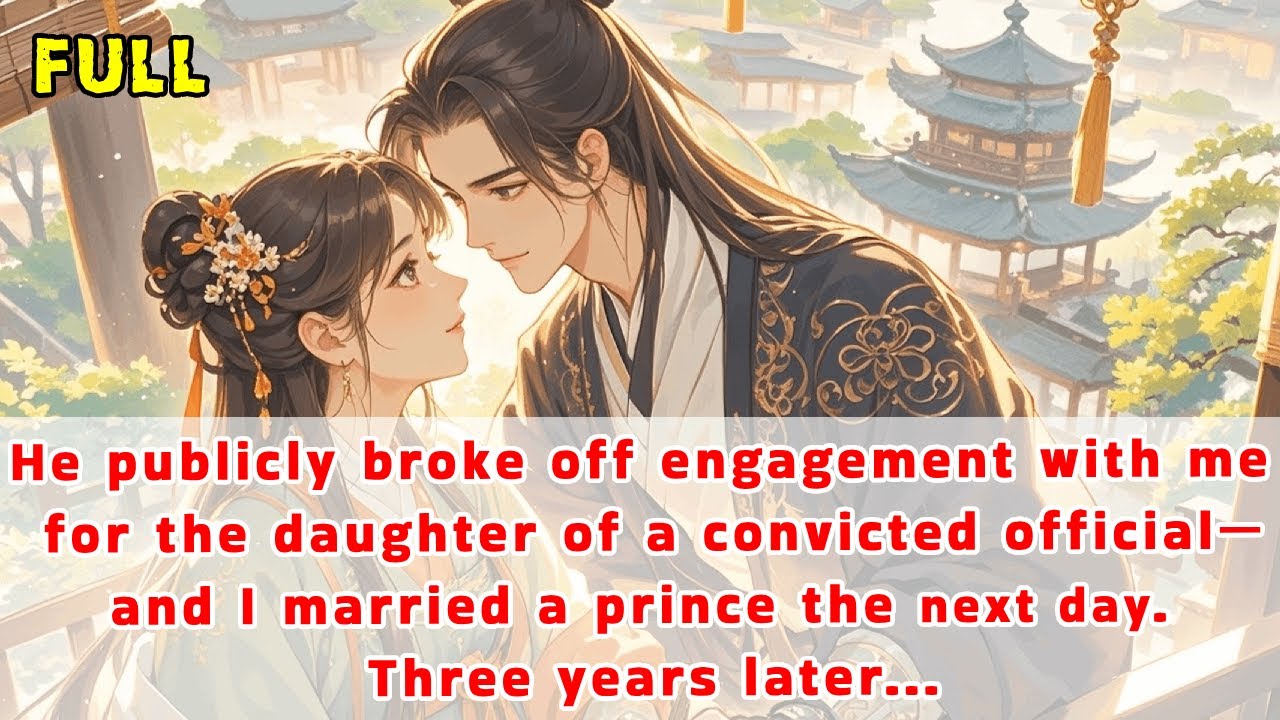 He broke off engagement with me for daughter of convicted official,I married prince.3 years later...