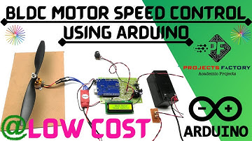 BLDC Motor Speed Control Using Arduino