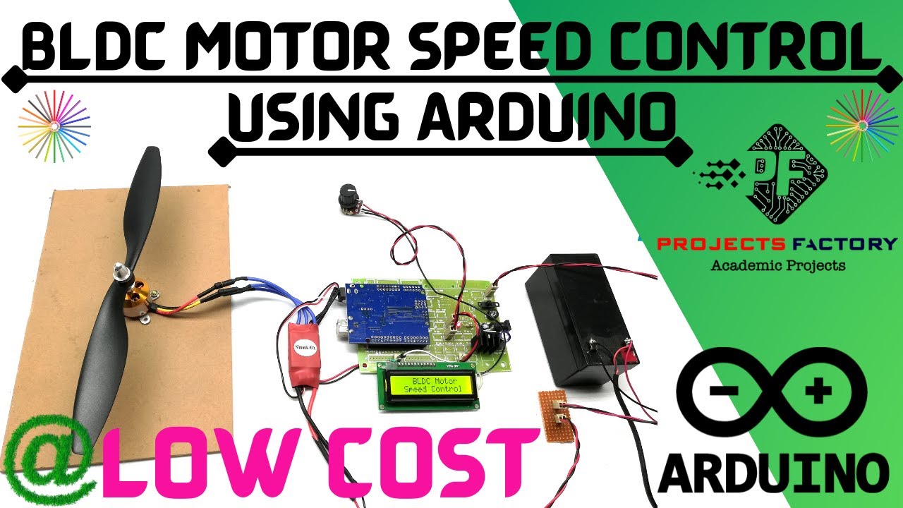 BLDC Motor Speed Control Using Arduino - YouTube