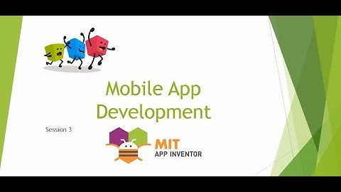 Learn what are Components in mobile applications using MIT App Inventor in 5 minutes
