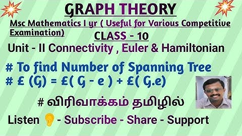 #trb #trb #polytecnictrb #mscmaths #graphth #degree #numberofspanning #spanningtree