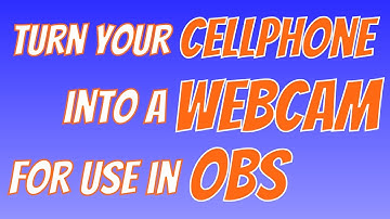 Cell Phone as web cam in OBS | iVCam