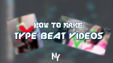 How To Make a HARD Type Beat Video / Visualizer - Selling Beats Online