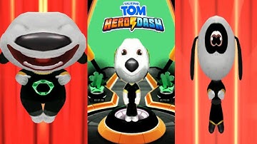 TALKING TOM HERO DASH -- BLACK HERO HANK RUNNING IN CLASSIC RUN MIRROR MODE FUNNY FAIL