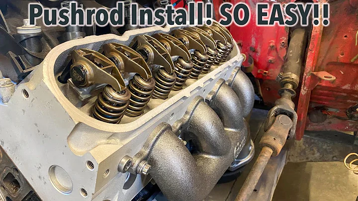 The EASIEST Way To Install LS Pushrods/ Rocker Arms!!