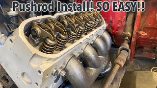 The EASIEST Way To Install LS Pushrods/ Rocker Arms!!