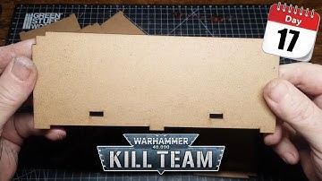 Build a PROFESSIONAL Warhammer 40k Kill Team Display Box in No Time!