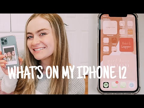 WHAT’S ON MY IPHONE 12 PRO 2020 | IOS 14 HOME SCREEN + MUST HAVE AESTHETIC APPS