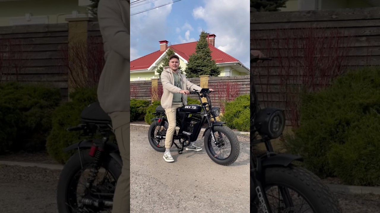 ᐈ Электровелосипед фэтбайк 20