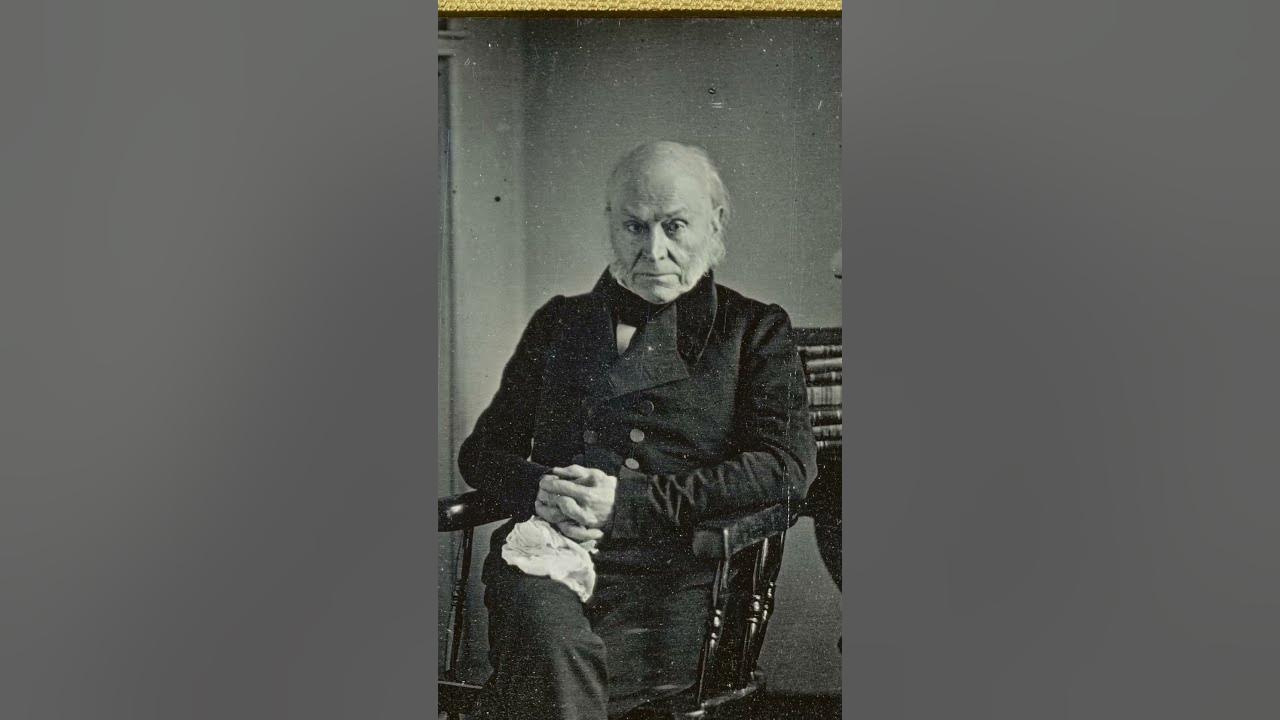 The First Photo of an American President