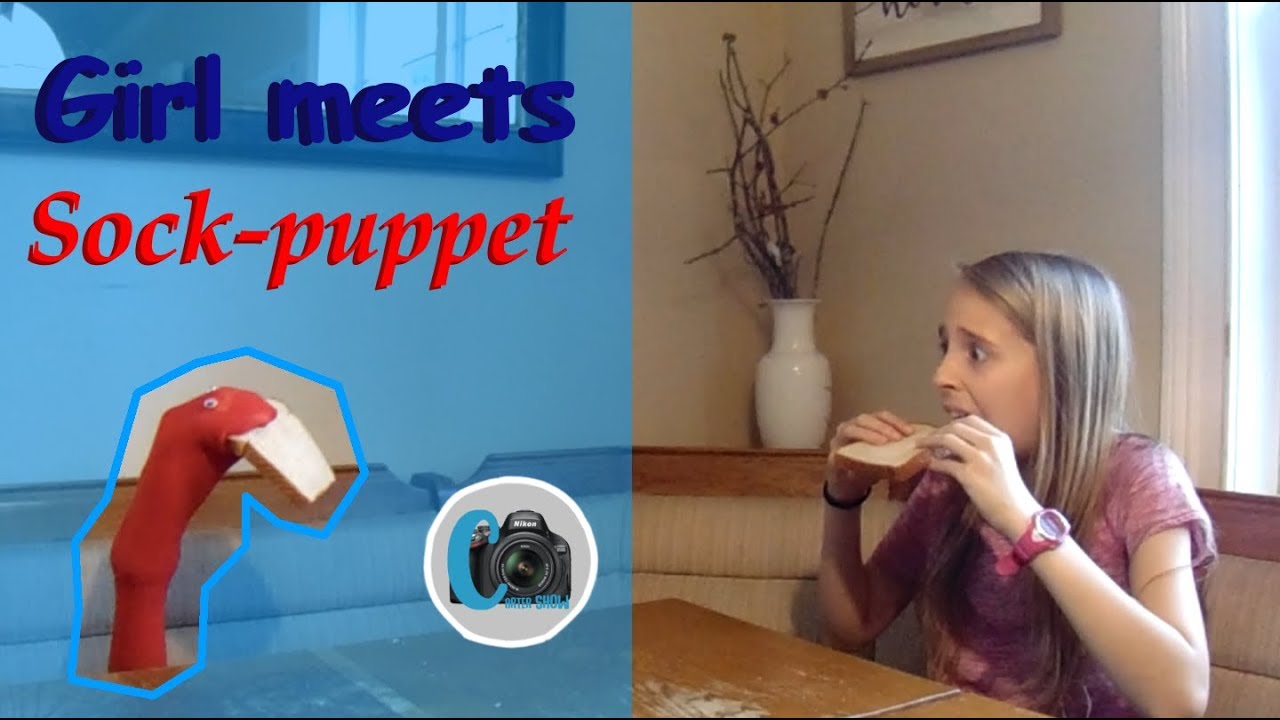 Girl Meets Sock-Puppet | The Carter Show