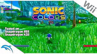 Config + Save Data Sonic Colors (Wii) | Dolphin Emulator Android