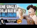 One Single Dollar Made Me A Millionaire, EP 2 | roblox brookhaven 🏡rp