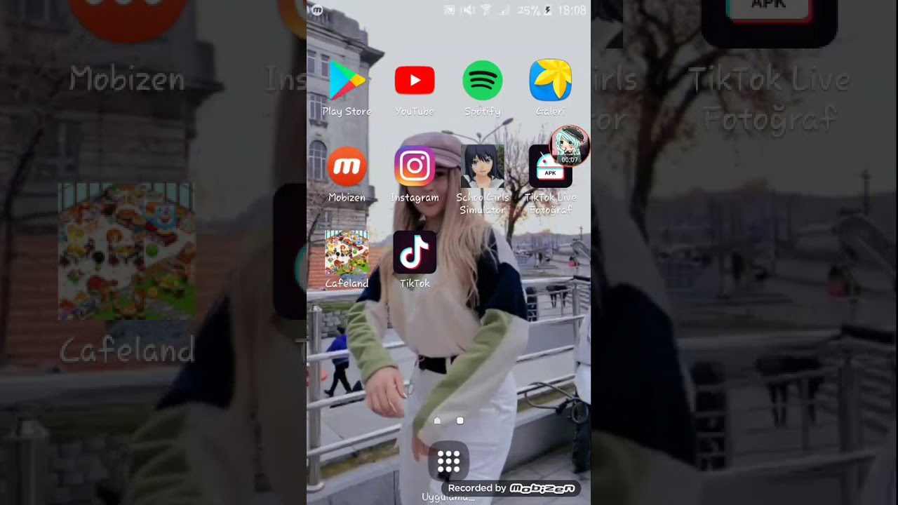 Canlı tiktok duvar kağıdı yapmak YouTube