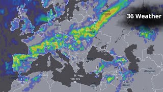 Europe Weather | May 6 , 2025 , ECMWF Model , Precipitation ( Rain Storms ) In Europe