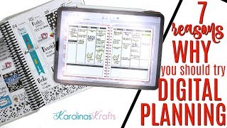 7 REASONS WHY you should try DIGITAL PLANNING instead of paper planning, BENEFITS OF GOING DIGITAL