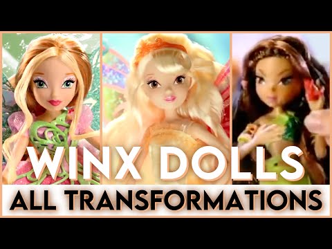 Winx Club | All DOLL Transformation Scenes! (TV Spot Compilation)