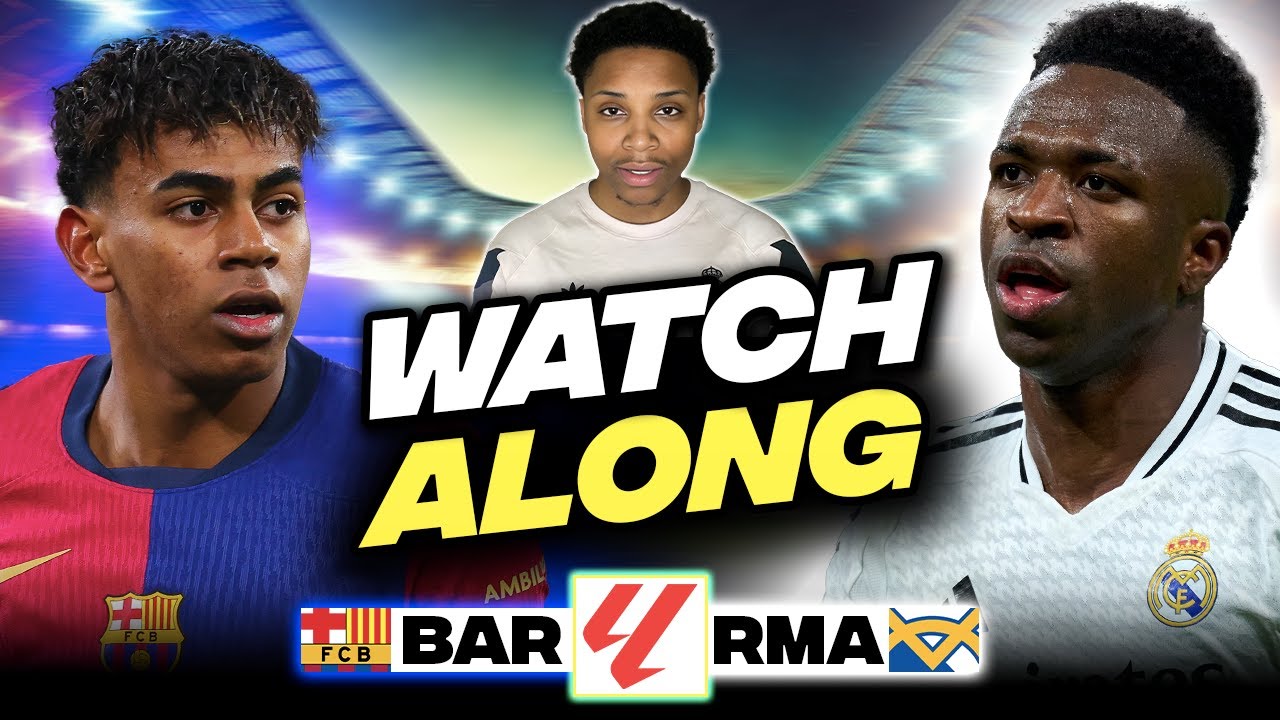 Barcelona vs Real Madrid LIVE | El Clasico Watch Along | Highlights ...