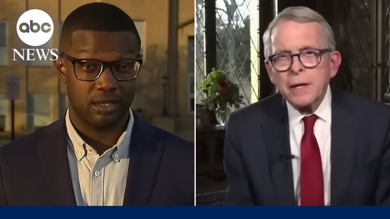 ‘I might drink it’: Ohio governor on safety of water after toxic train derailment