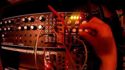 Moog DFAM meets BASTL Timber and DIY CLOUDS - blip blop tok