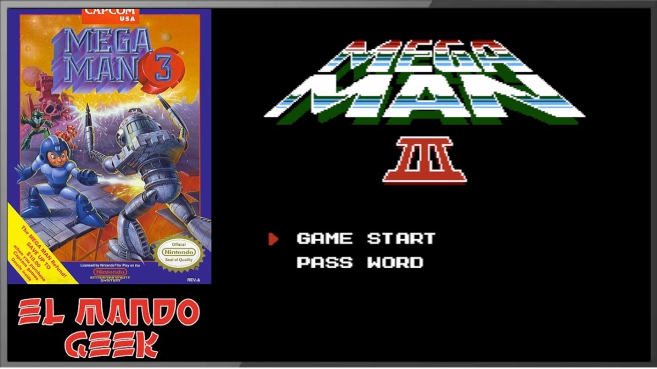 Mega Man 3 (NES - 1990) Full Walkthrough