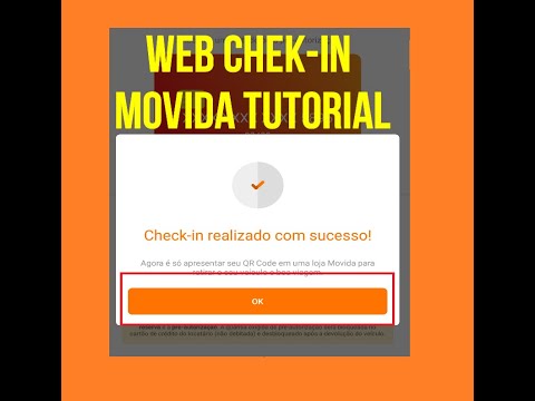 WEB CHECK IN MOVIDA TUTORIAL COMPLETO