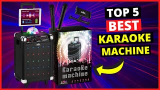 Top 5 Best Karaoke Machine in 2023 | Home Singing Machine System (Buying Guide & Review)