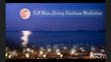 Live Full Moon Meditation Event led by Ven. Pasura Dantamano  : 06-05-2020