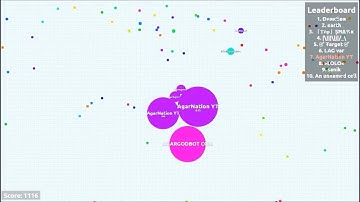 Hacked Agar.io!?! 5000 BOTS!!! Agario will never change!!! #Stop Bots?