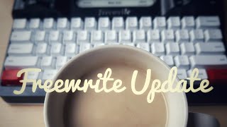 One month with my Freewrite!