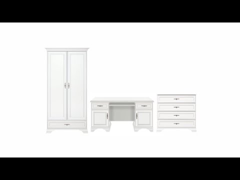 Стол BIU2D2S цвета белый