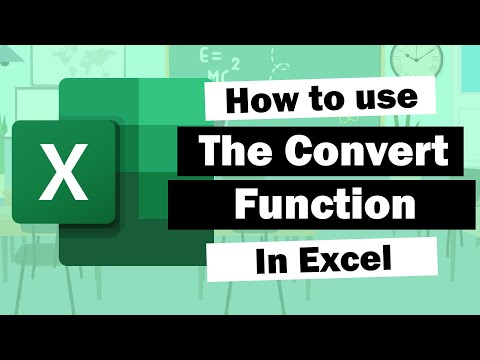 Excel Magic Tricks: Use CONVERT function to convert any measurement units