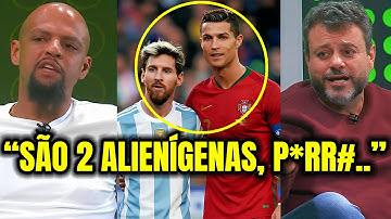 🚨 EITA! FELIPE MELO E ERIC FARIA SURPREENDEM AO FALAR DE MESSI E CR7