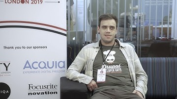 DrupalCamp London 2019 Interview - Petar Gnjidic