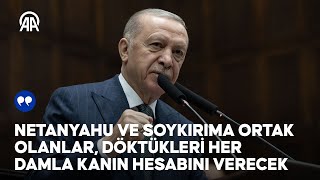 Cumhurbaşkanı Erdoğan, AK Parti TBMM Grup Toplantısı’nda konuşuyor