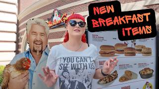 Chicken Guy New Breakfast Items! Is it any Good? Disney Springs.