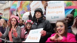 Must Watch Peter Tatchell Interview at LGBTQ Carnival