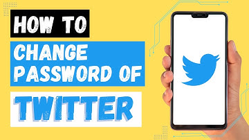 How to Change Twitter Password?