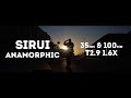 Снято на Sirui 35mm и 100mm t2.9 1.6x Anamorphic