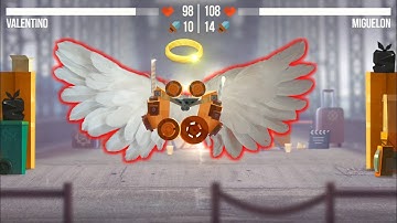 C.A.T.S. Robot fight / Battlebots / Strange game bug /  Fight with the draw